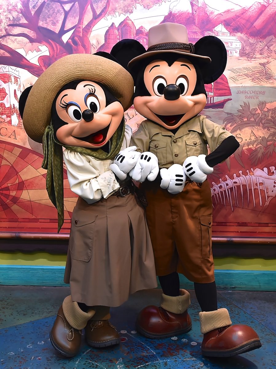 サファリルックのミッキー＆ミニーも！ディズニー・アニマルキングダム