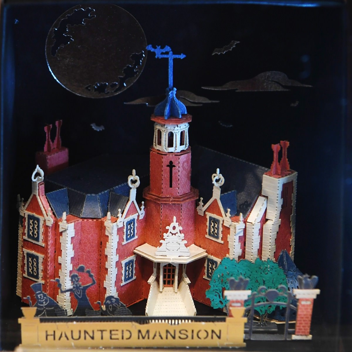 アトラクションを芸術的に再現！東京ディズニーランド ペーパーナノ -