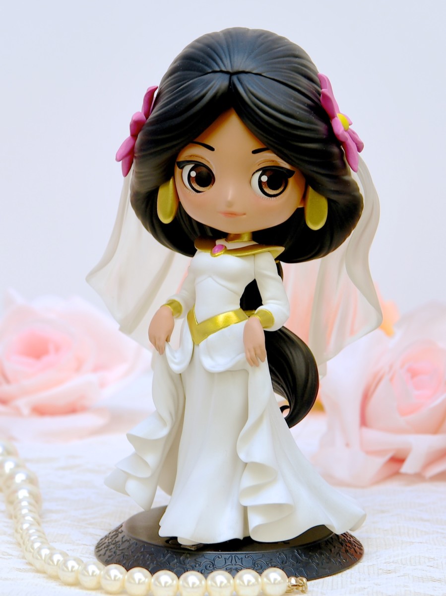 ウェディングドレス姿のディズニープリンセス！ バンプレスト「Q