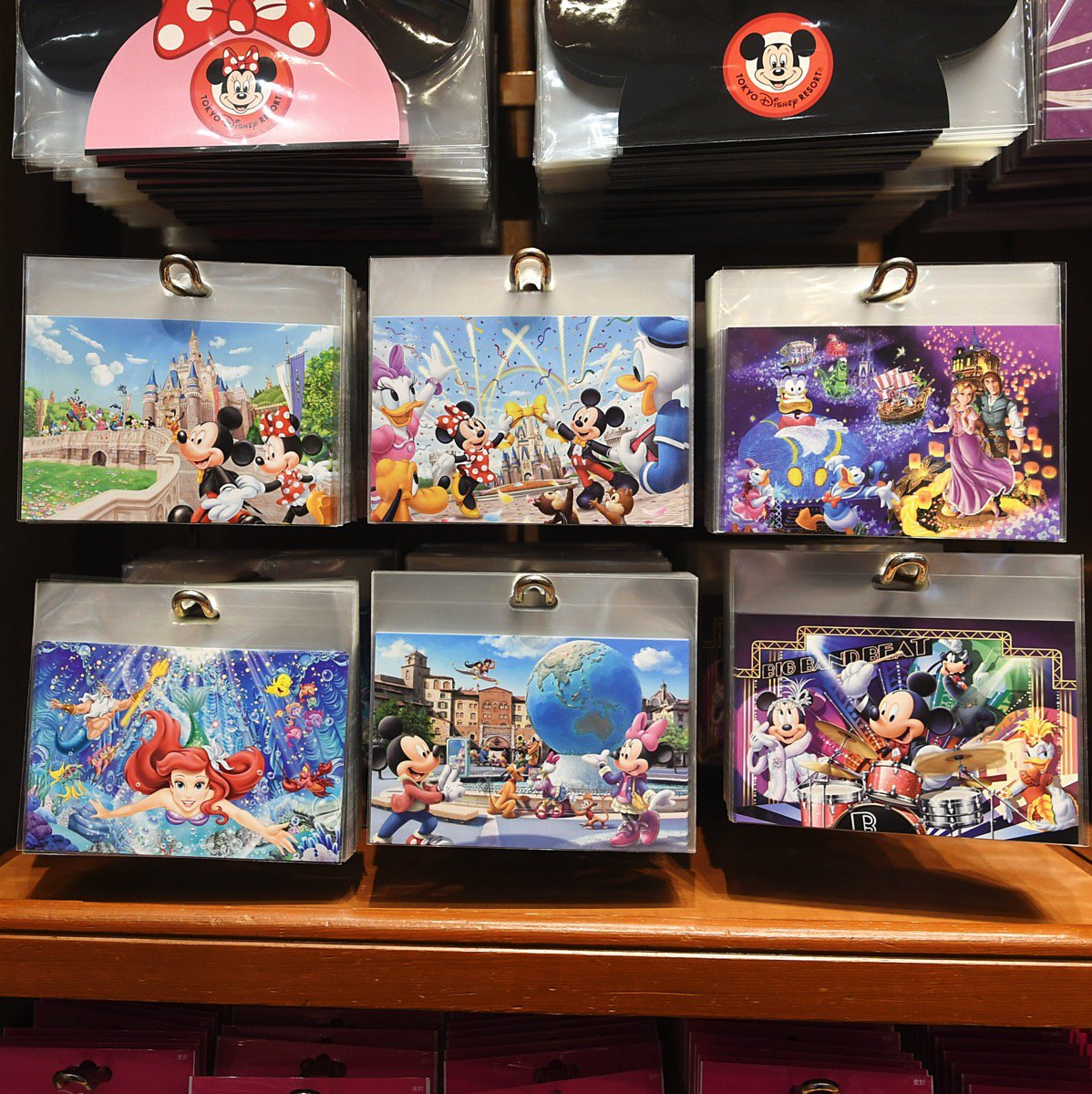 ビッグバンドビートも！東京ディズニーランド キャラクターポストカード -