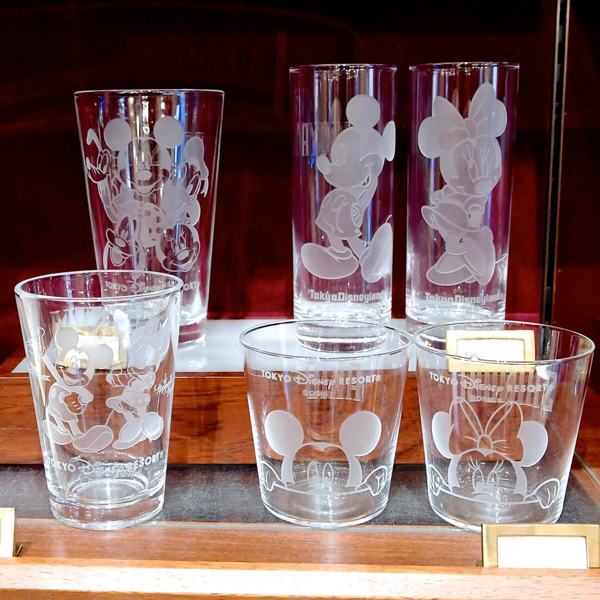 ミッキー&フレンズデザイン！東京ディズニーランド｢ガラスの靴｣グラス -