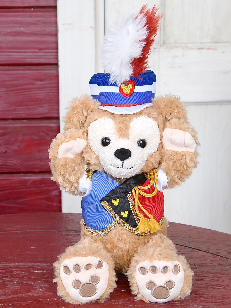 ダッフィー＆フレンズ ハッピーマーチングファン ぬいぐるみストラップ