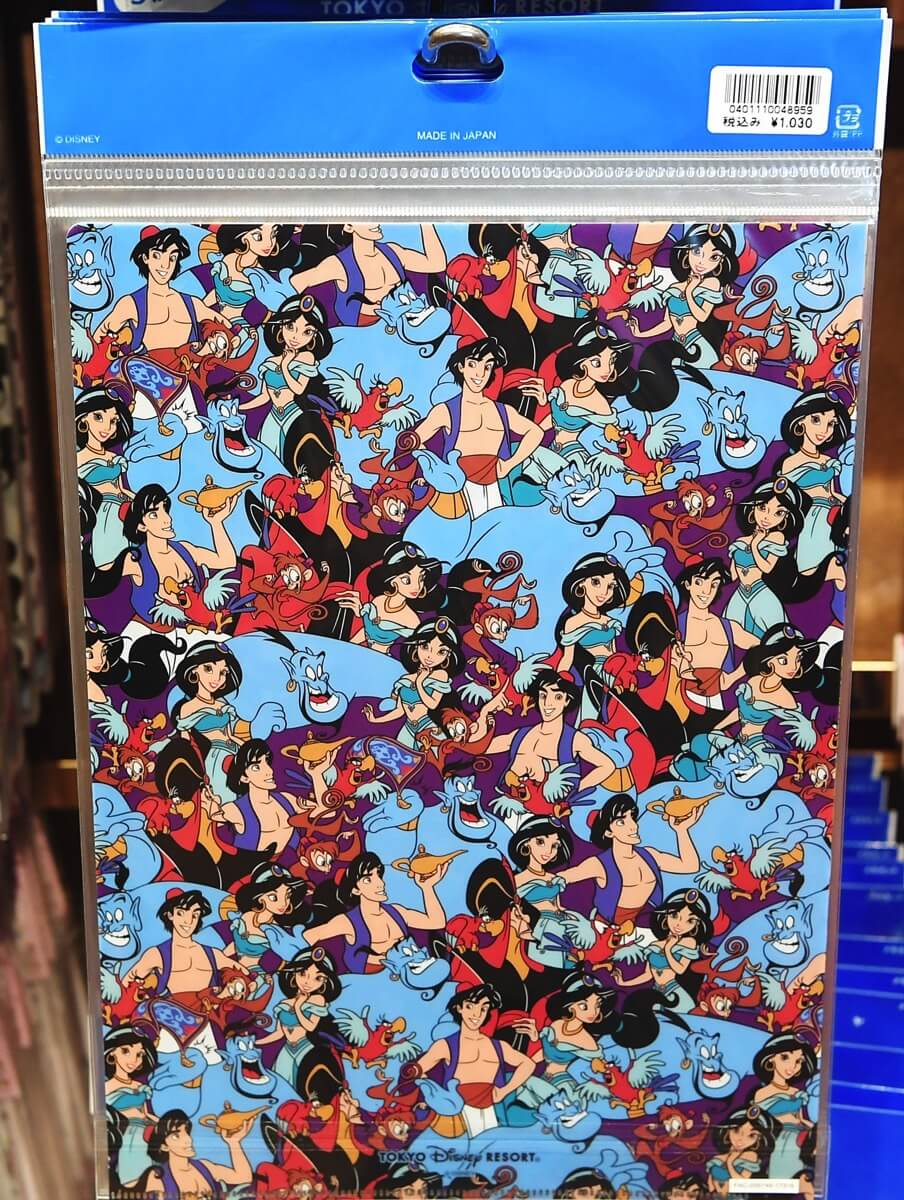 ディズニープリンセスデザイン勢揃い！東京ディズニーランド総柄クリア