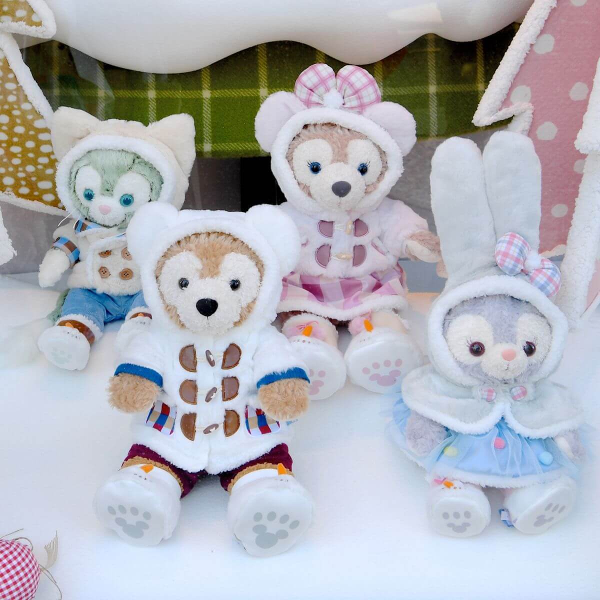 ウィンターホリデー ステラルー ぬいぐるみバッジ 東京ディズニーシー