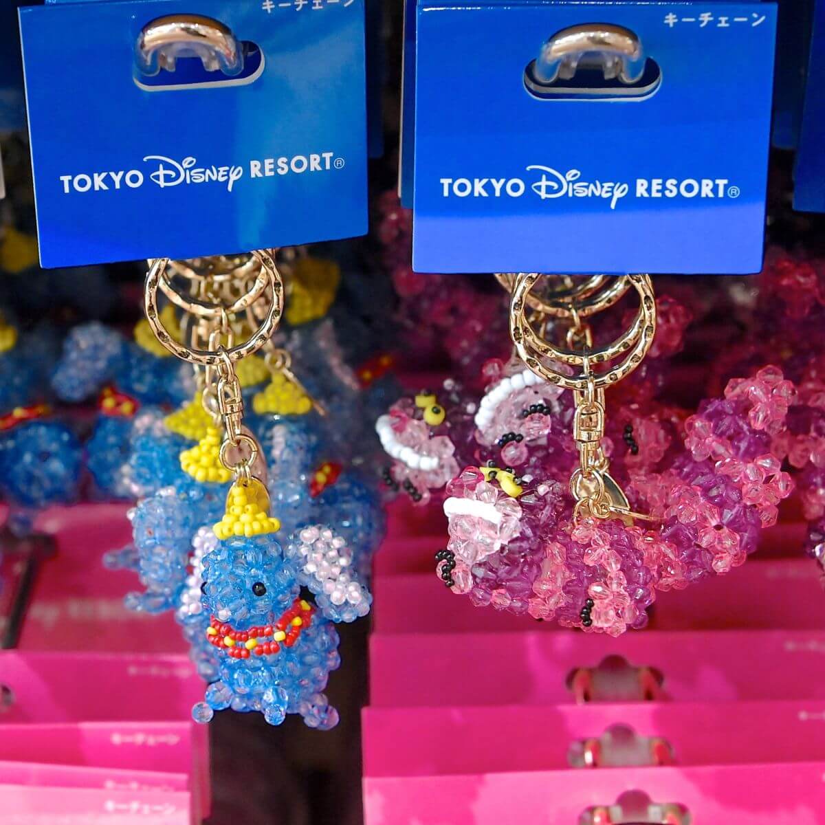 ビーズデザイン！東京ディズニーランド キャラクターキーチェーン -