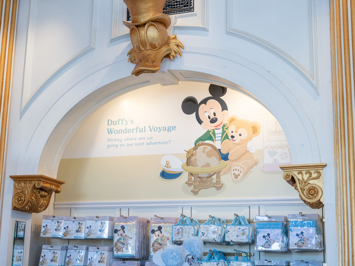 ダッフィーとミッキーの航海の旅のシーンをデザイン！東京ディズニー