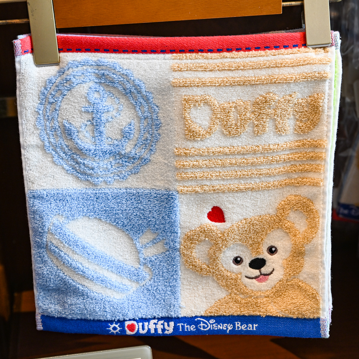 7キャラ勢揃い！東京ディズニーシー「ダッフィー＆フレンズ」ミニタオル -