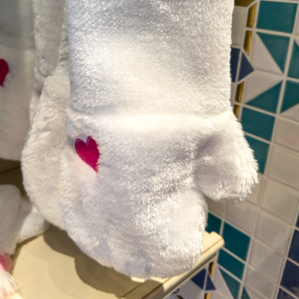 ディズニー 白うさぎ マフラー ファンキャップ マフラーキャップ 2個