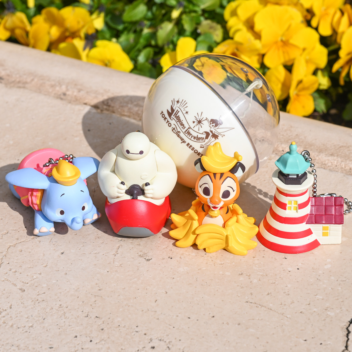 チャンドゥなどのフィギュアキーチェーン！東京ディズニーランド