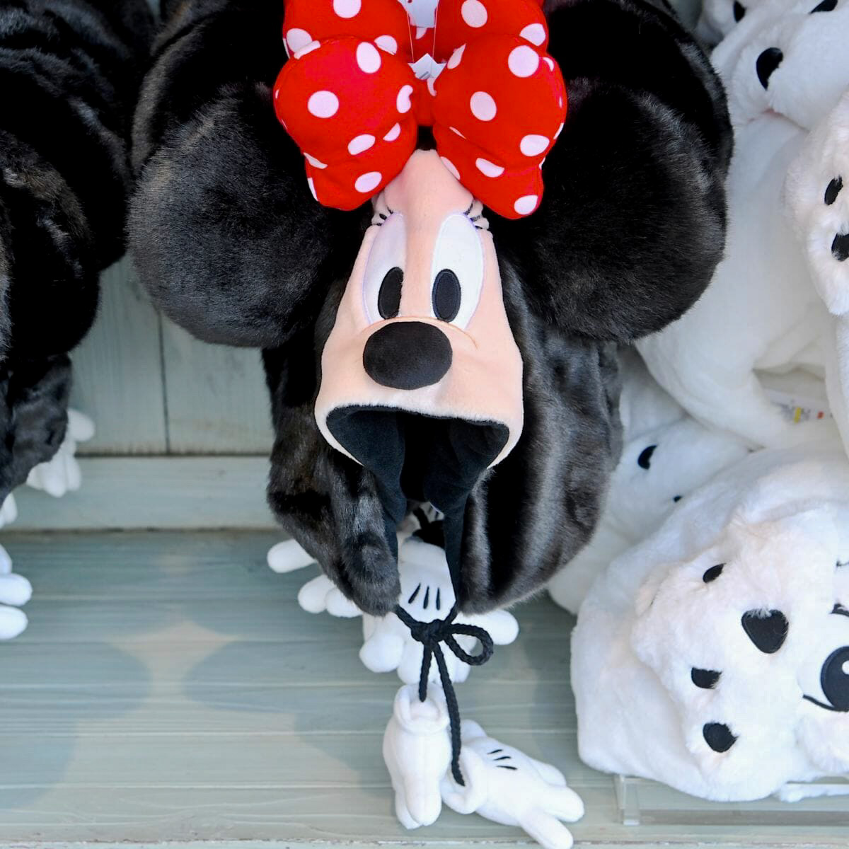 ディズニーランド ミニーファンキャップ