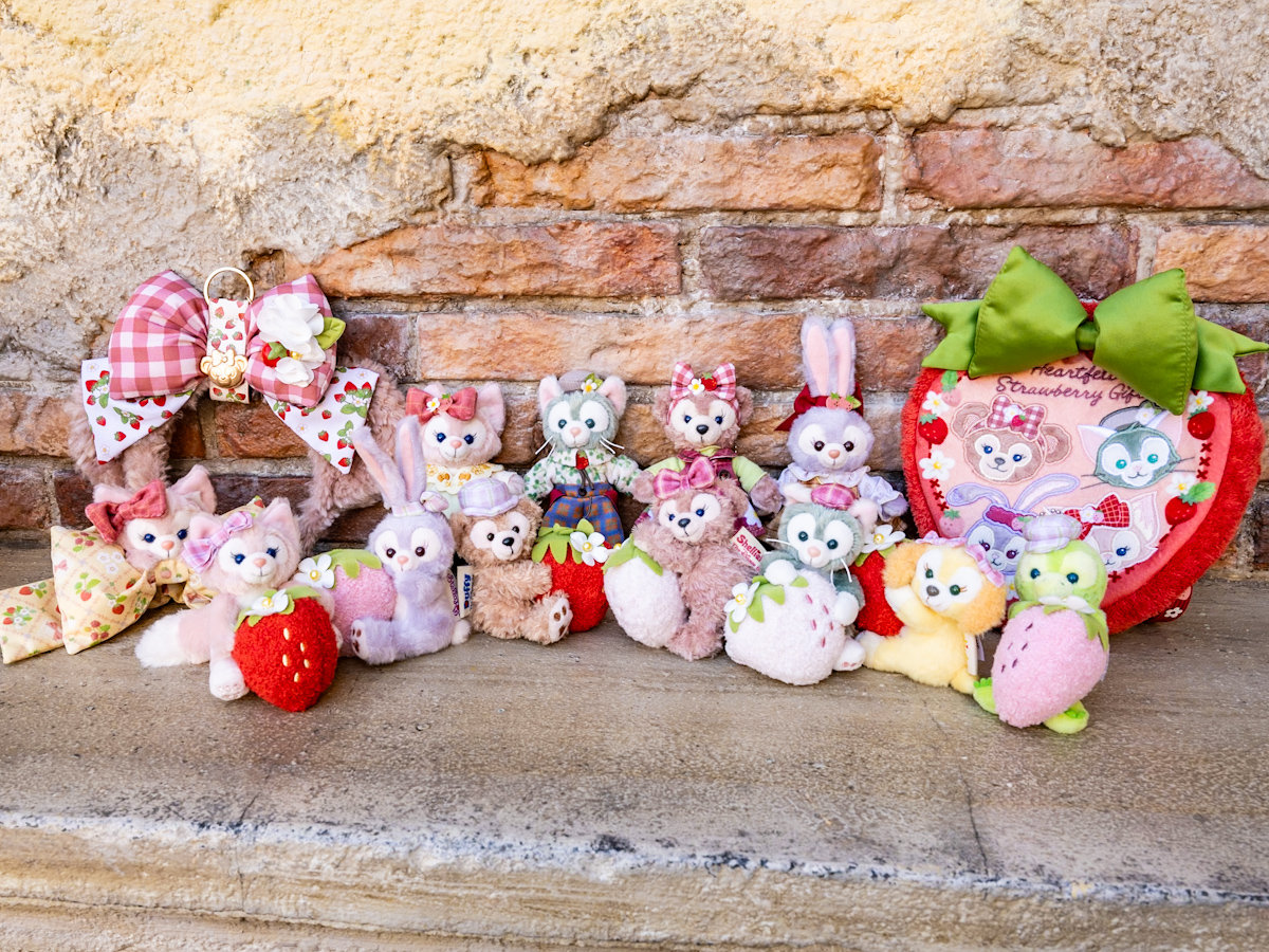 ♡ハートフェルトストロベリーギフト♡ダッフィー＆フレンズ