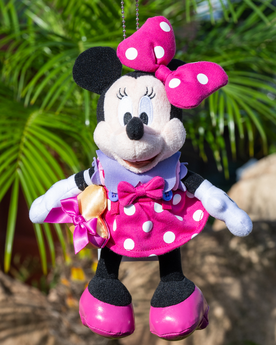 ディズニー ミニーのスタイルスタジオ 冬 ウィンター ぬいぐるみバッジ