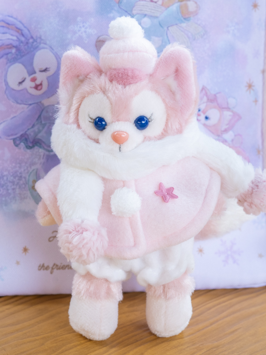 ダッフィーフレンズ ダンシングスノーフレークス ぬいぐるみバッジ