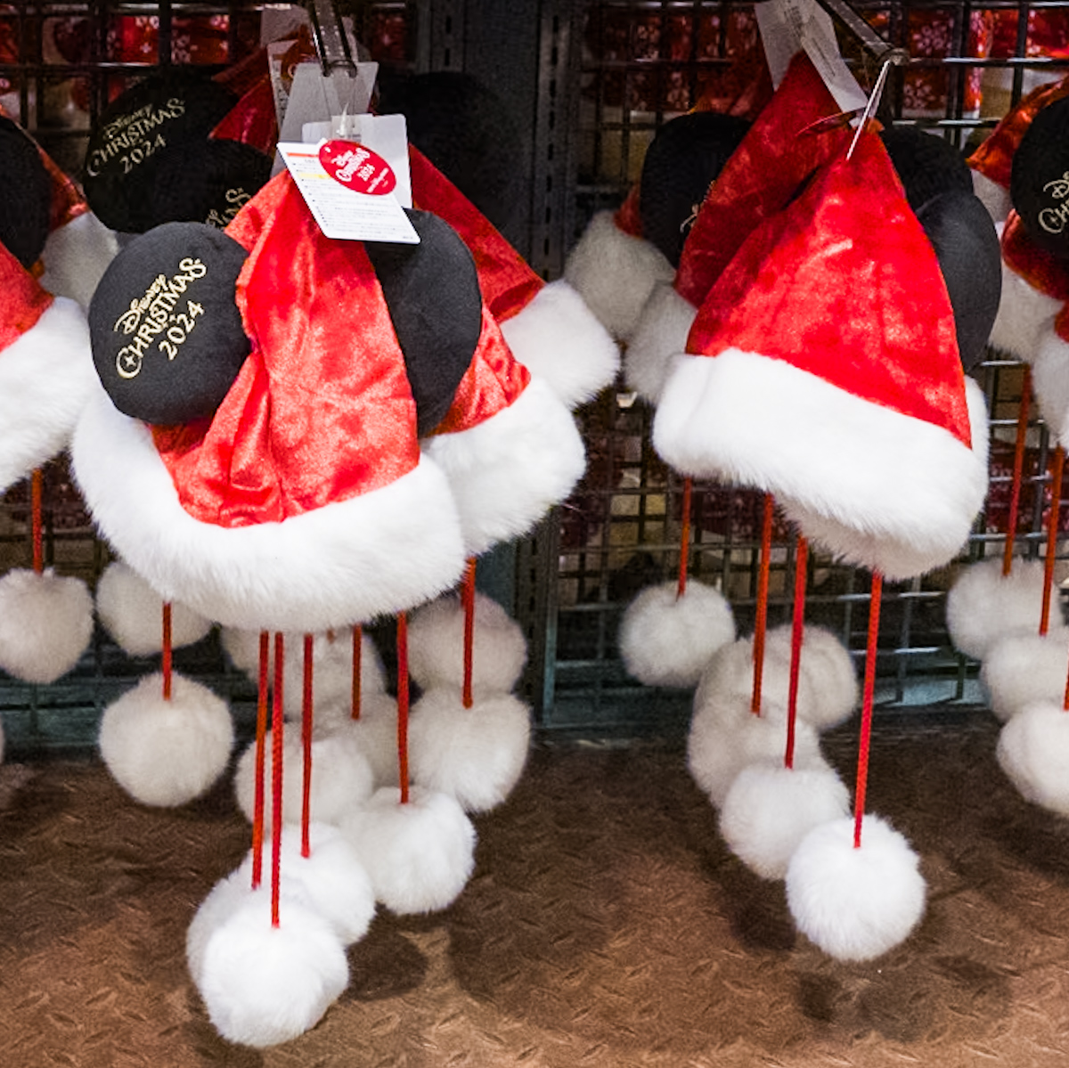 ディズニー ファンキャップ クリスマス サンタ ミッキー・ミニー