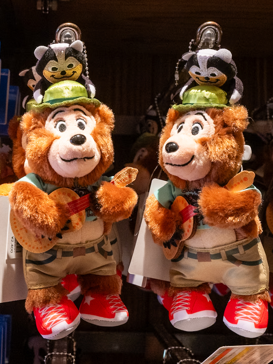 ディズニーランド カントリーベアシアター メルビン ぬいぐるみ 壁掛け