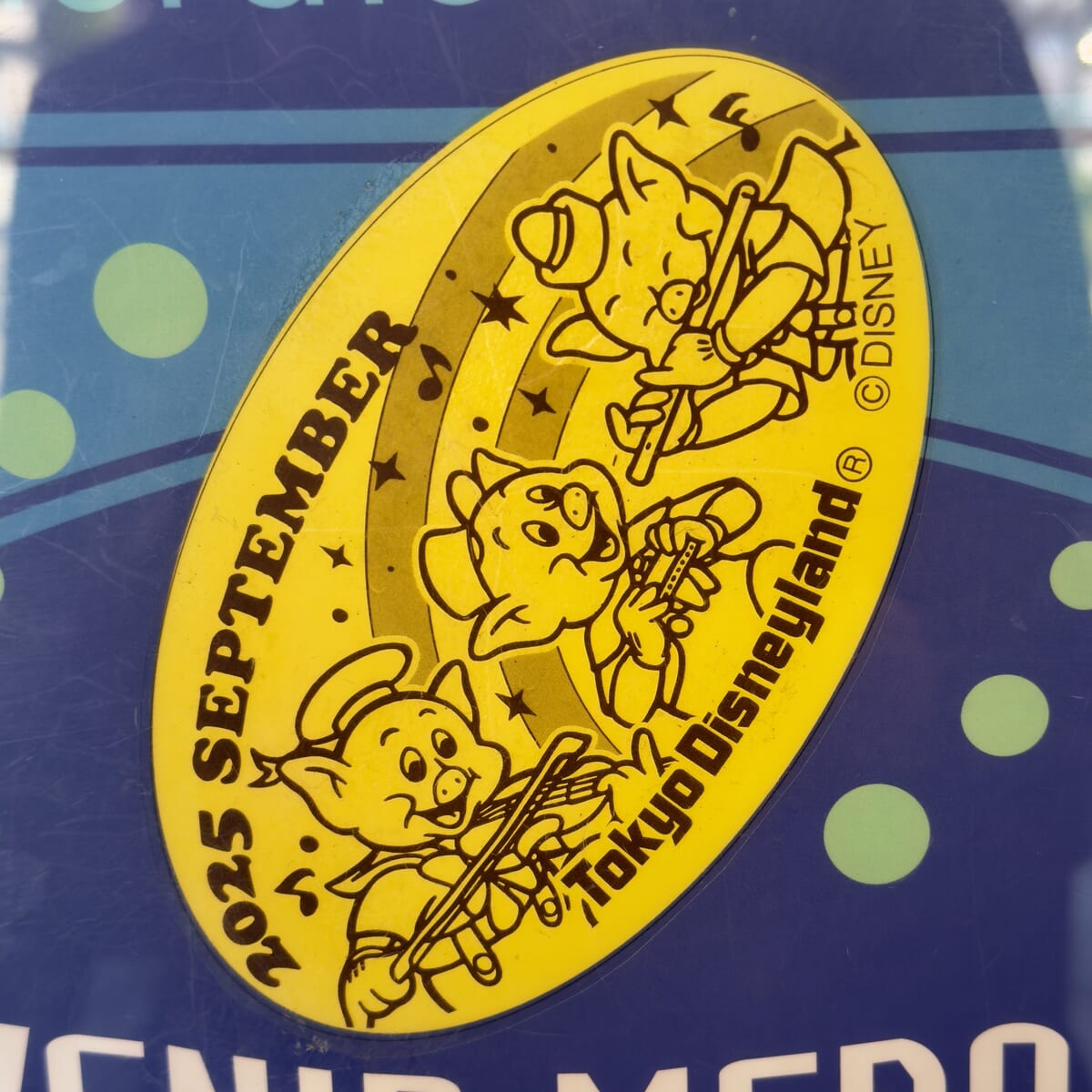 ペニー ディズニー ワールド フロリダ アーケード スーベニアメダル