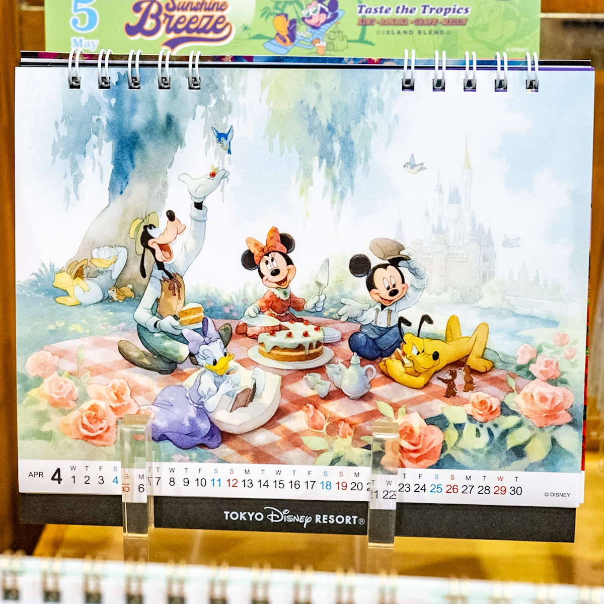 2026年用！東京ディズニーランド カレンダー・手帳（スケジュール帳） -