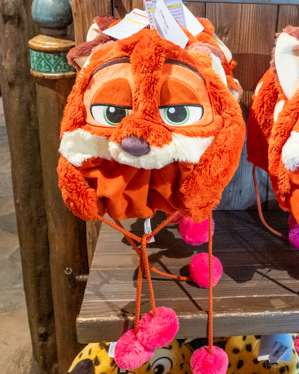 ディズニー ニック ファンキャップ ズートピア 被り物帽子ディズニー