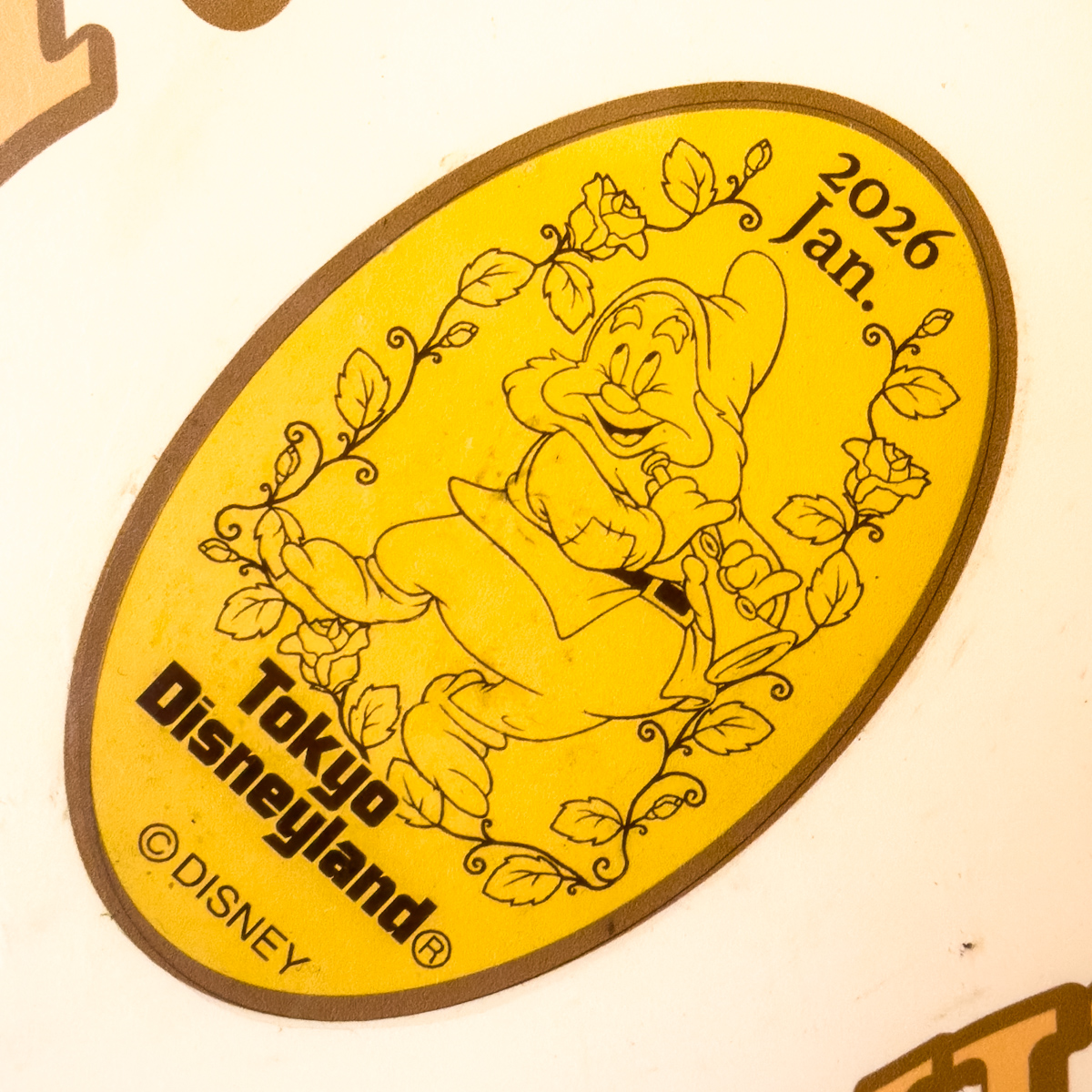 激レア 東京ディズニーリゾート2007 スーベニアメダル 銅 まとめ売り