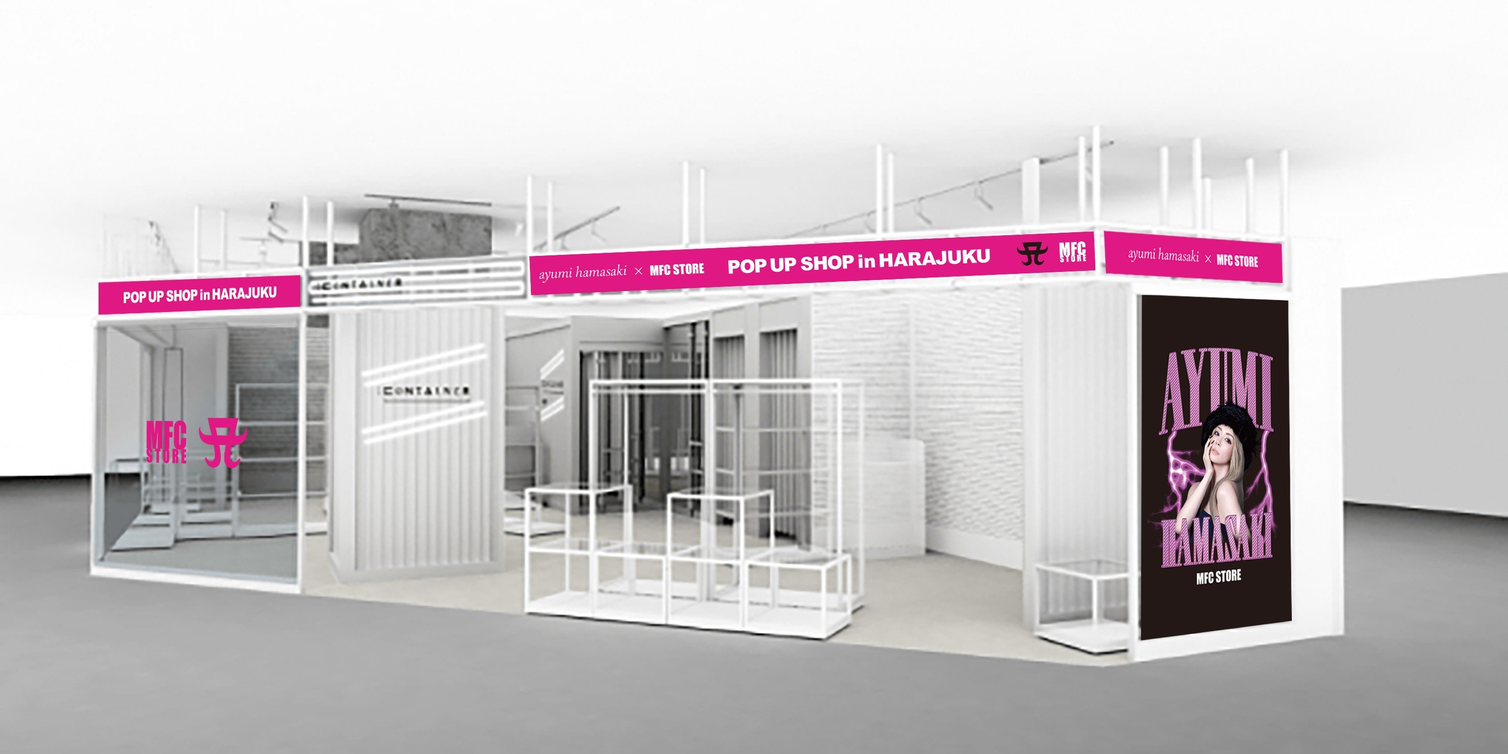 MFC STORE」と浜崎あゆみさんによるコラボレーションアイテムを12月27