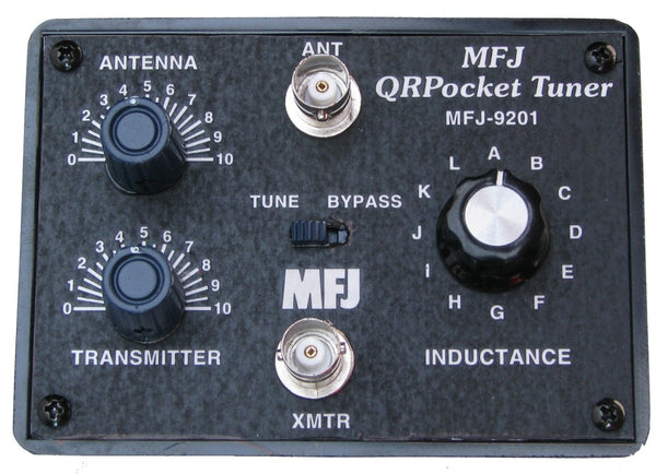 MFJ-9201, QRP ANTENNA TUNER, 80-10M | MFJ Enterprises Inc