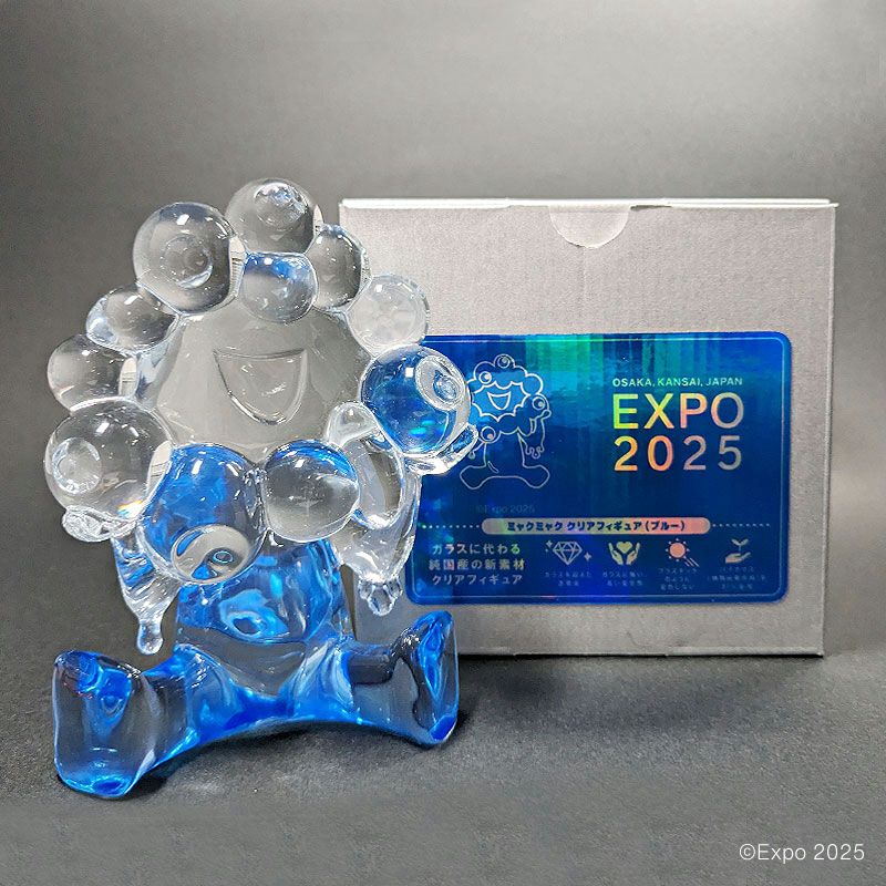 EXPO2025 ミャクミャク クリアフィギュア / ブルー | EXPO2025