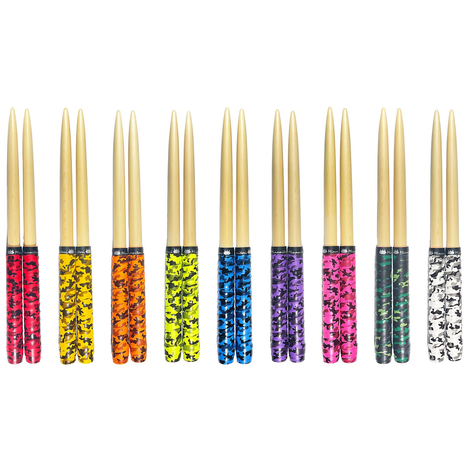 Minamitoriバチ工房 マイバチ 米ヒバ 39cm 重さ:標準 万能型（迷彩