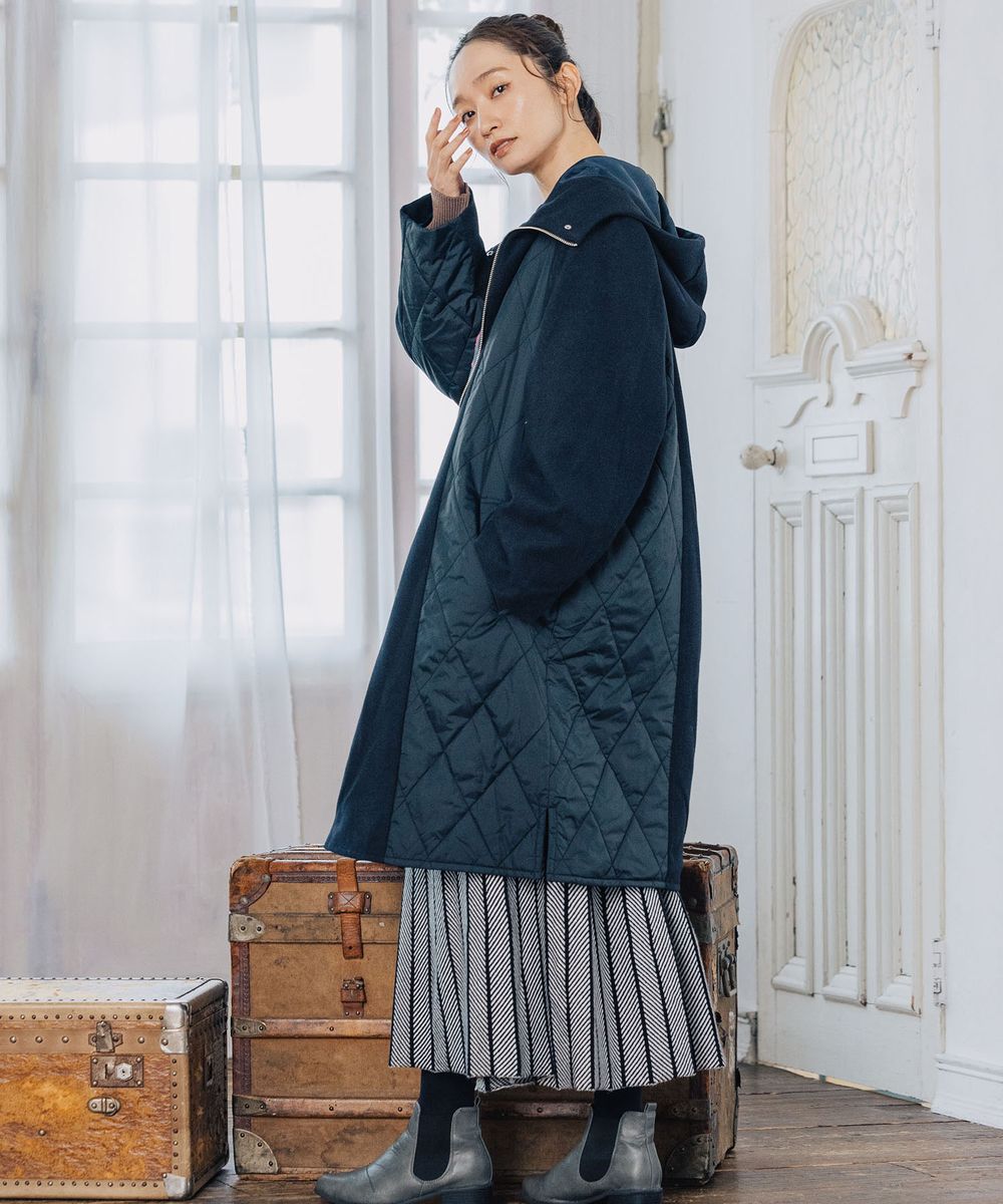 Apparel｜ドッグブティック・ブルブブ ブルブブ キルティングコート S