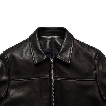 Leather Single Zipup Jacket – MINEDENIM
