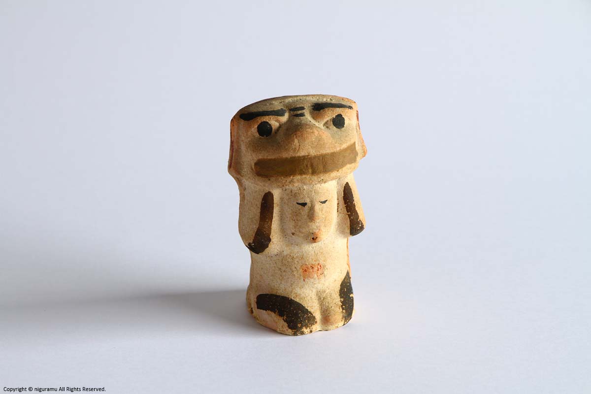 赤坂土人形 獅子冠り | 民藝朋友