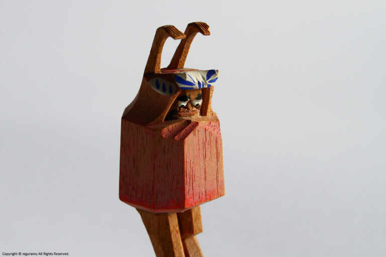 木彫りのダルマ（20230417） | 民藝朋友