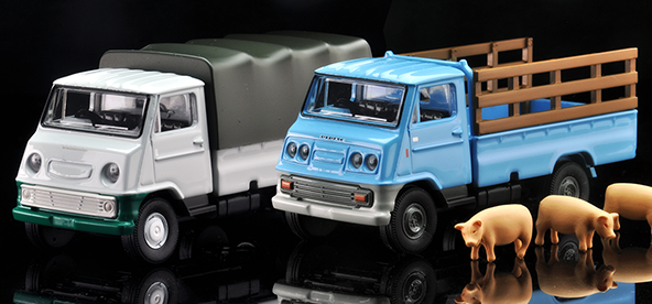 LV-41f・LV-72b トヨエース（緑）/（家畜運搬車） | トミカリミテッド