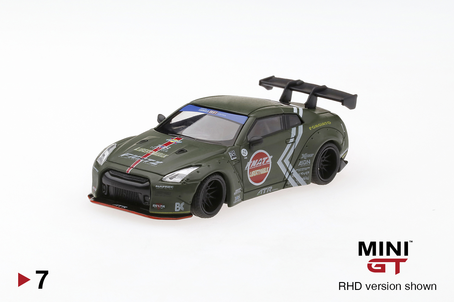 MINI GT GTR R35 スカイライン 6番 戦闘機仕様 1/64 【公式通販】