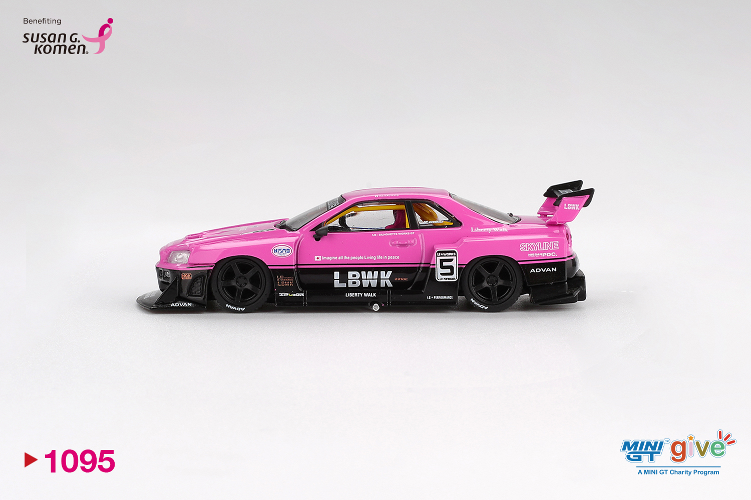 MINI GT LBWK ブラジル限定 LB-ER34 2台セット Mini GT 1:64 Nissan LB