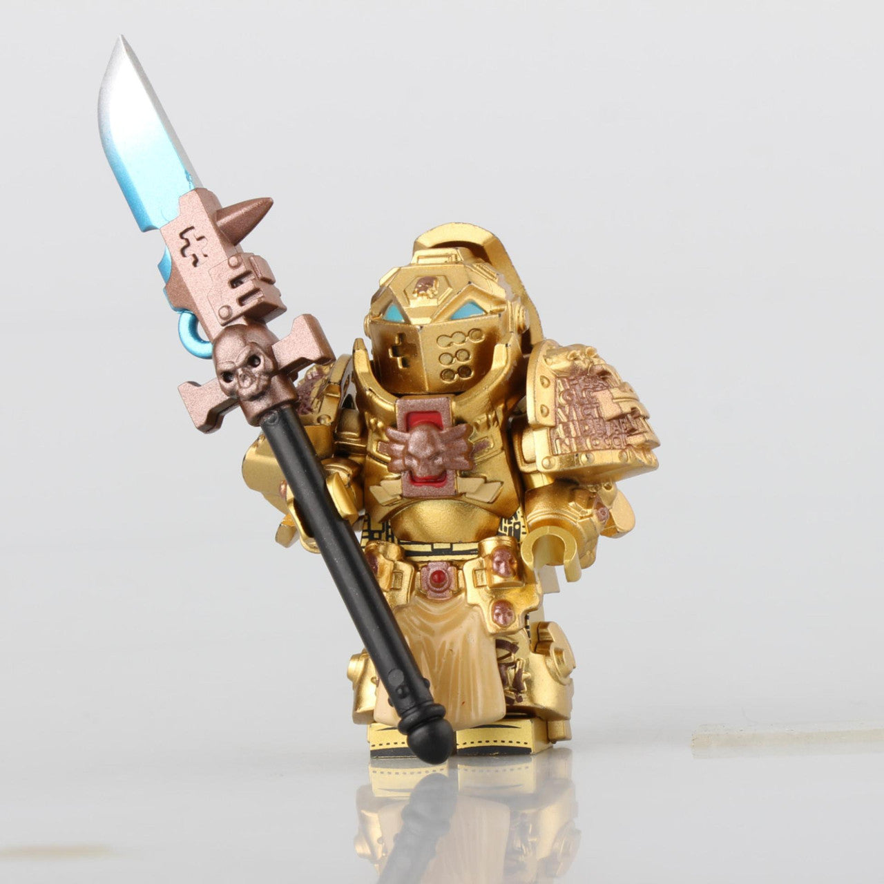 Gold Knights Space Marine Warhammer 40K Minifigure – Minifigure Bricks