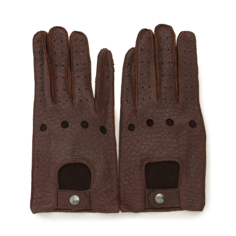干場別注 ペッカリーレザーグローブ ブラウン – MINIMAL WARDROBE