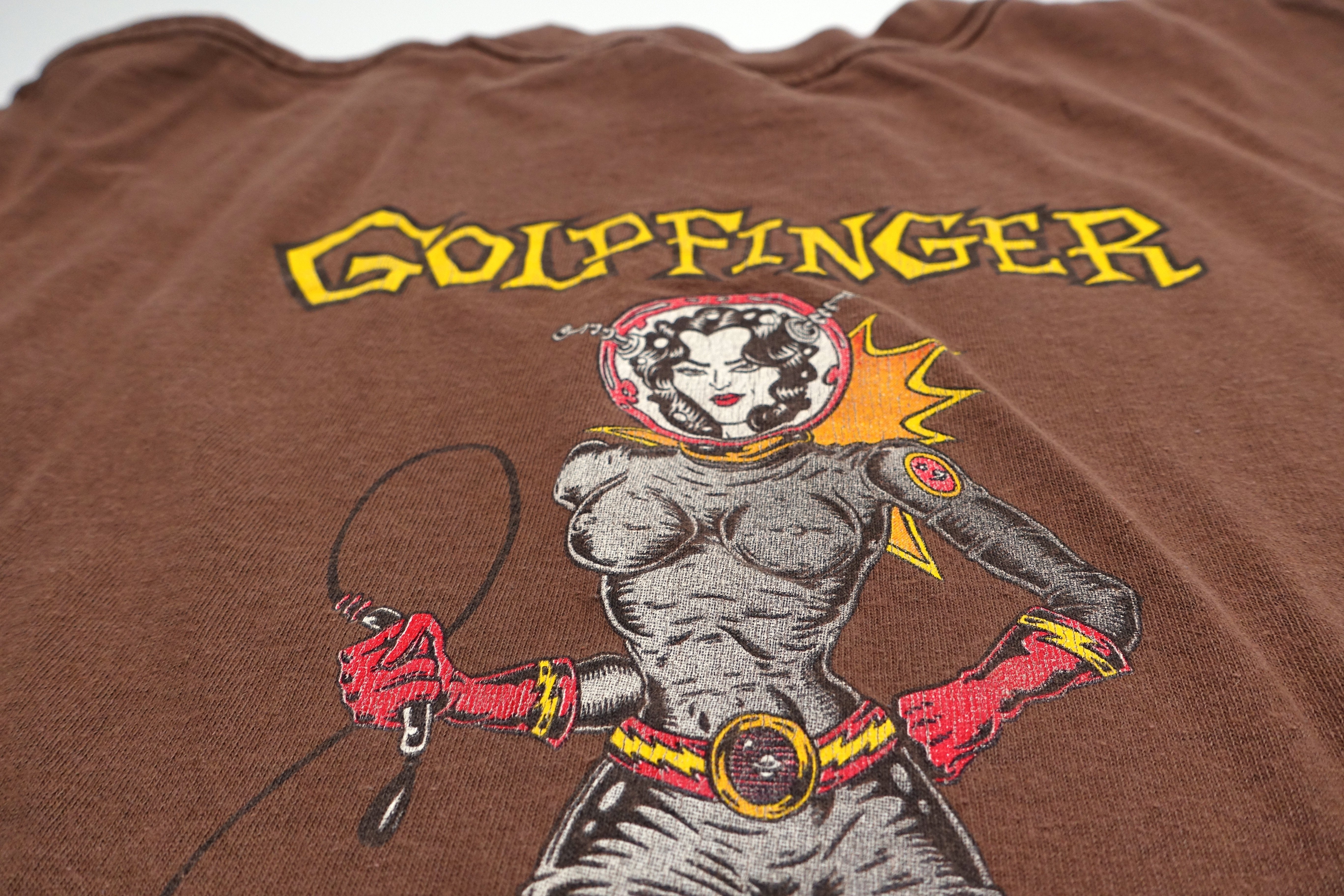 Goldfinger - S/T 1996 Tour Shirt (Brown) Size XL