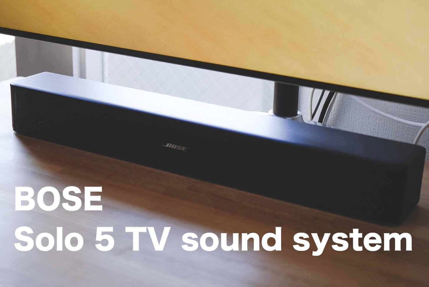 スピーカー・ウーファー BOSE solo 5 tv sound system Amazon.co.jp
