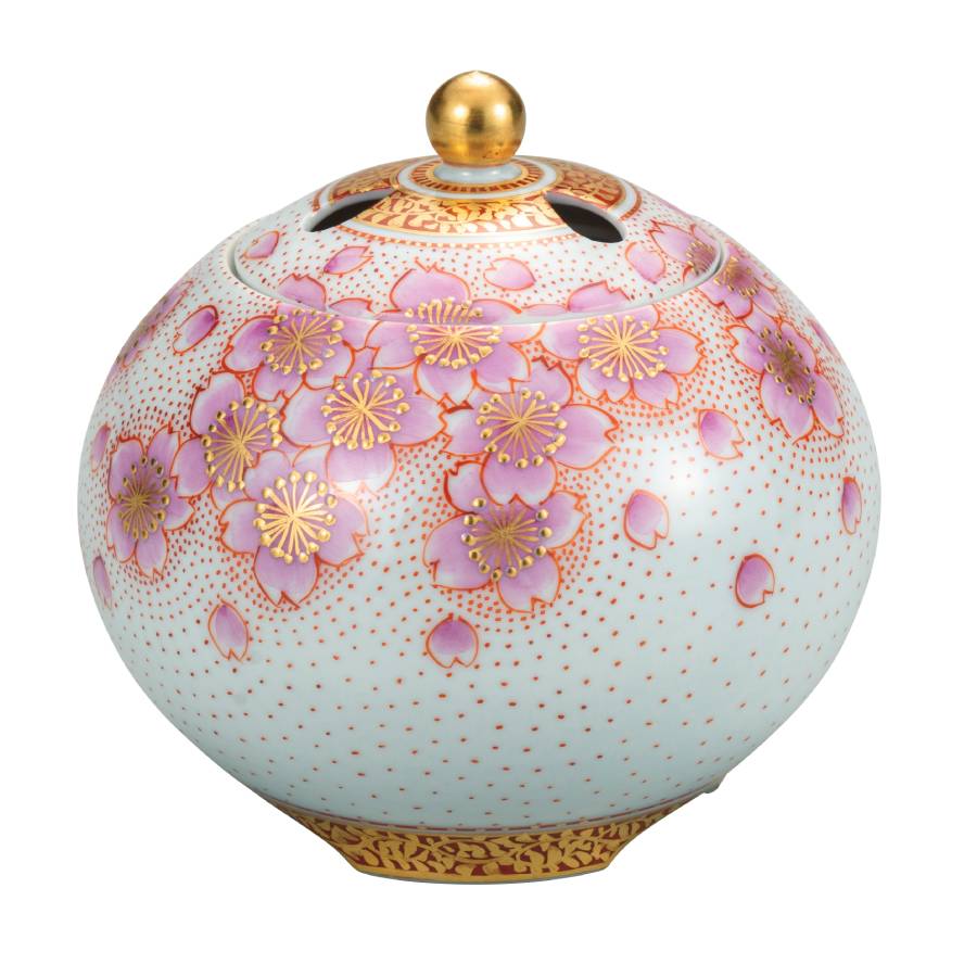 九谷焼ꕤ伊万里ꕤ香炉ꕤ大秀作ꕤ未使用 九谷焼ꕤ伊万里ꕤ香炉ꕤ大秀作