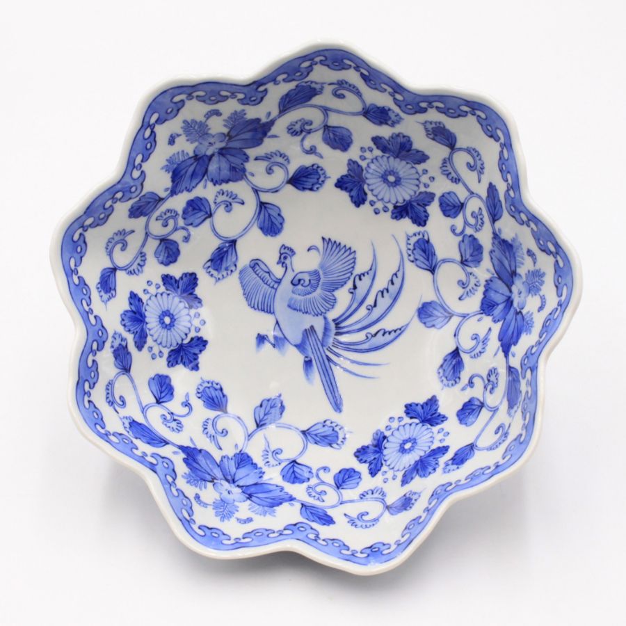 敷瓦 青楽 菊唐草紋 和楽造 【公式通販】