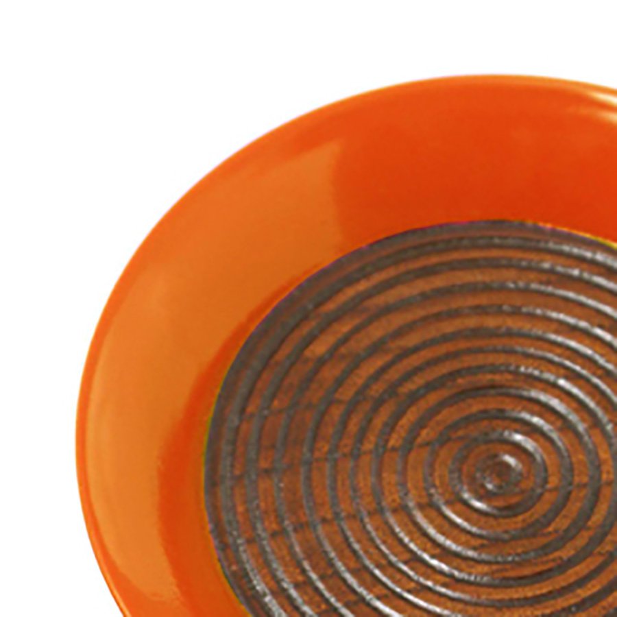 香川漆器 木製・漆塗 豆皿3枚セット（オレンジ・黄緑・小豆） | 香川県