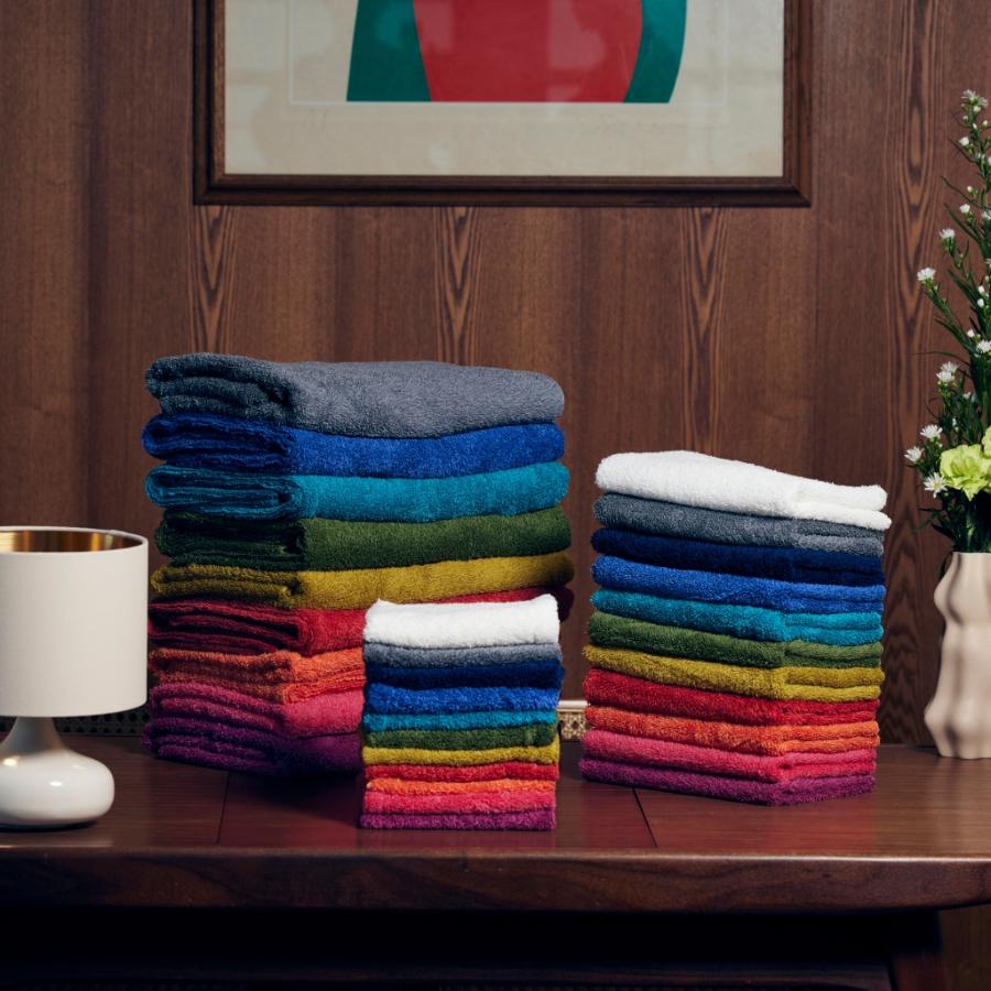 ヒポポタマス＞バスタオル・フェイスタオル 各2枚-ローズ | 愛媛県今治