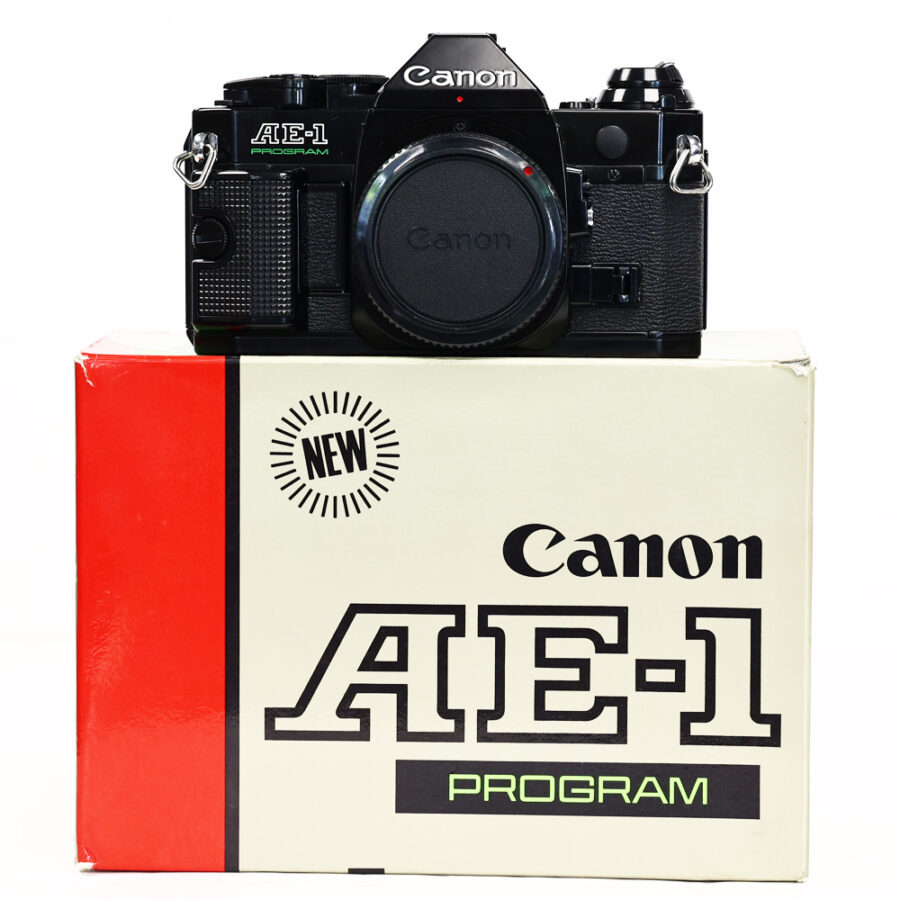 完動品】Canon AE-1 PROGRAM black 【分解清掃済】完動品】Canon AE-1