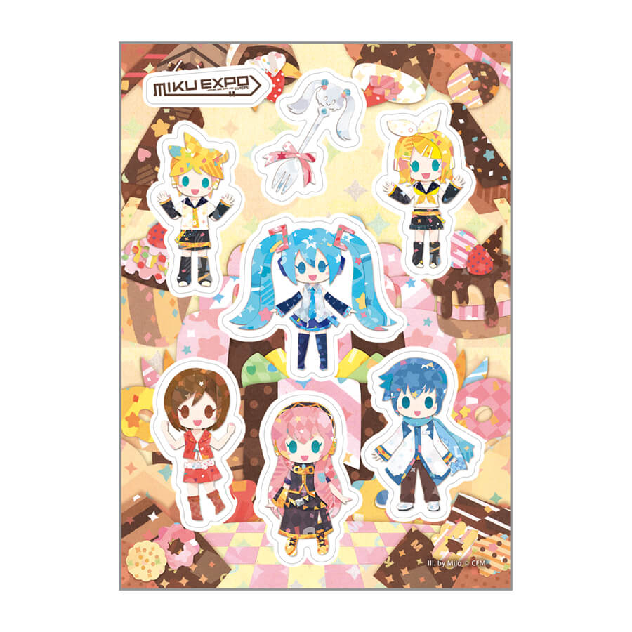 MIKU EXPO 2018 EUROPE 初音ミク クリアファイル 初音ミク Xmas SHOP