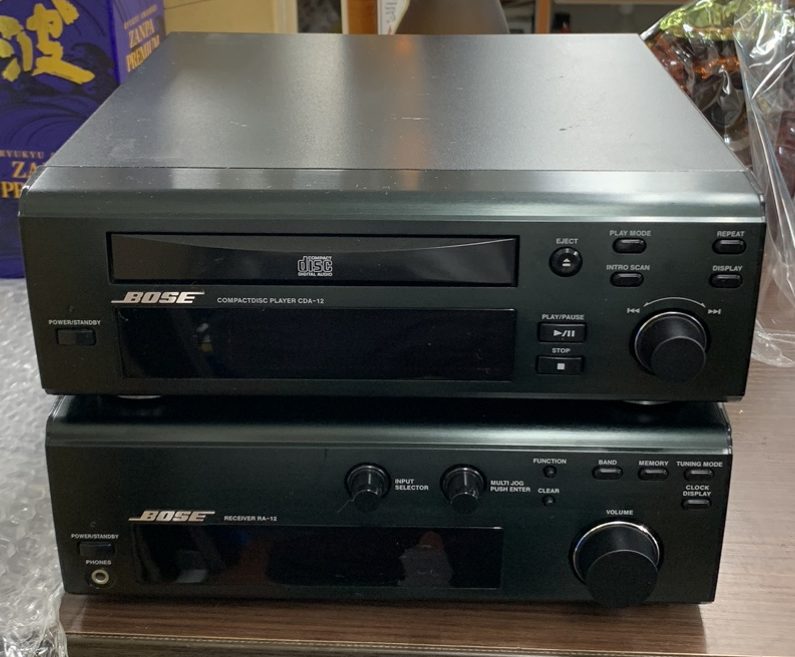 BOSE レシーバーアンプ RA-12 中古 Y0983 BOSE RA-12 CDA-12 アンプと