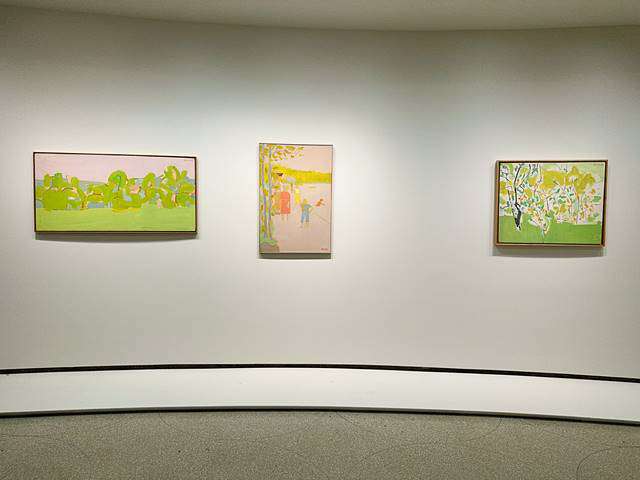 アレックスカッツ ニューヨーク グッゲンハイム美術館で特別展開催中