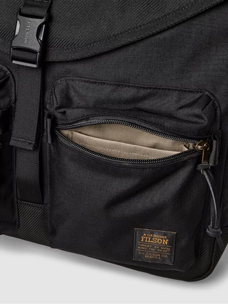Filson Surveyor Messenger Bag in Black - Mildblend Supply Co