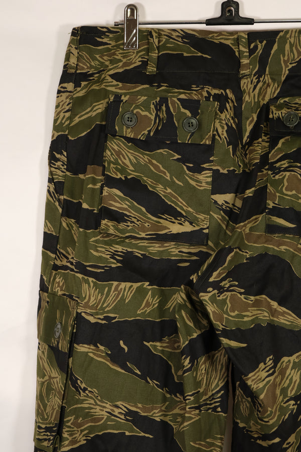 実物 デッドストック 沖縄タイガー タイガーストライプ USカットパンツ