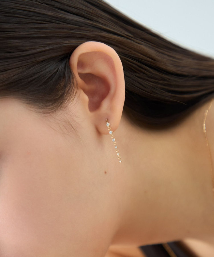 デュー] K18YG ダイヤモンド ピアス（270926） ｜ women（ウィメンズ