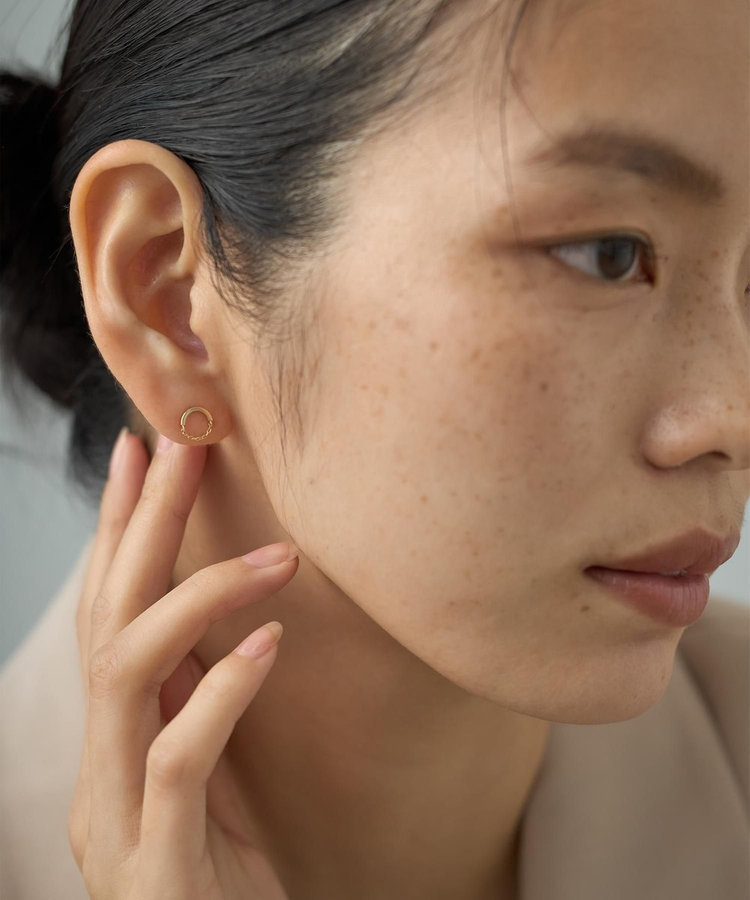 K10YG ピアス サークル（037656） ｜ women（ウィメンズ） ｜ Jouete